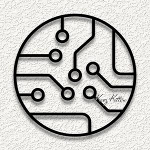 circle simple circ wall art home decortl