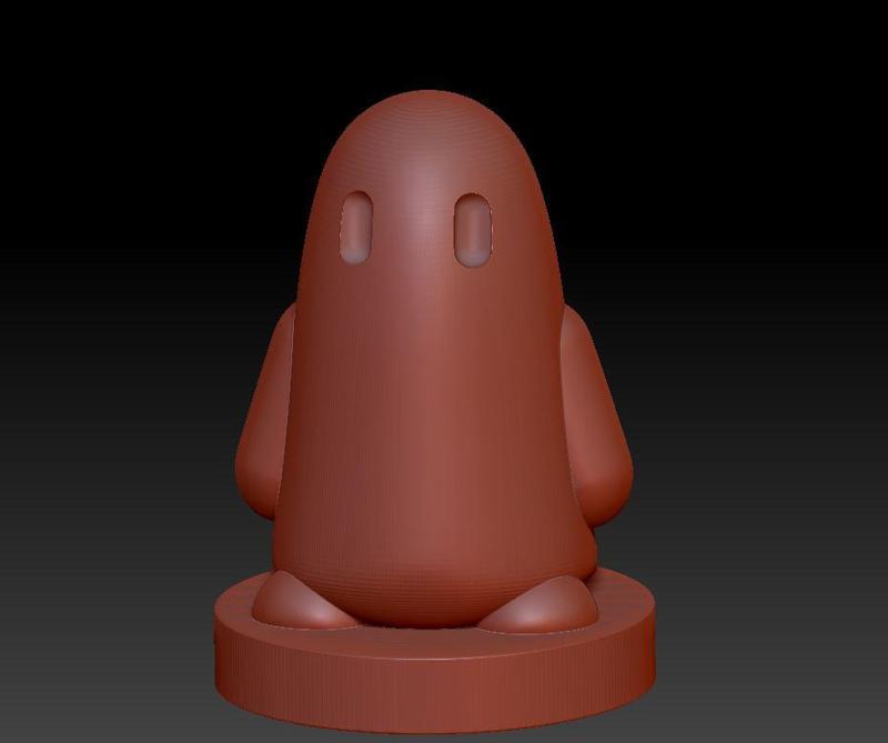 Simple Ghost W Arms Base.stl