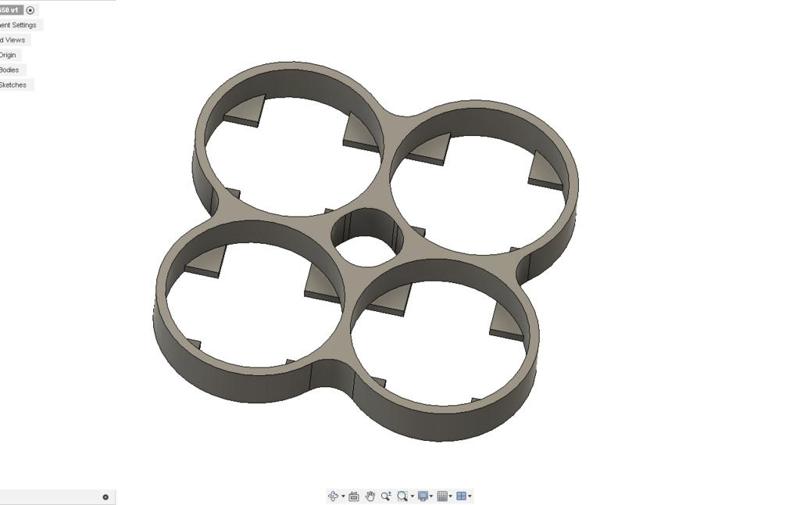 18650  4S 1P battery holder