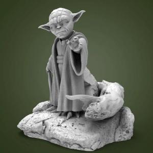 Master Yoda 3D Printing Figurine | Assembly