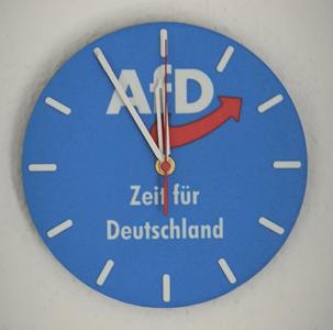 AfD Wanduhr