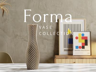 Helix Vase: A Dynamic Twist for Your Décor