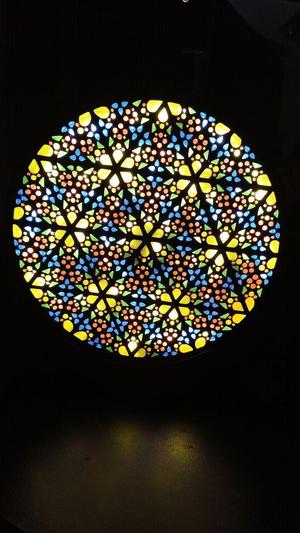 ROSE WINDOW GOTHIC EYE OF MALLORCA