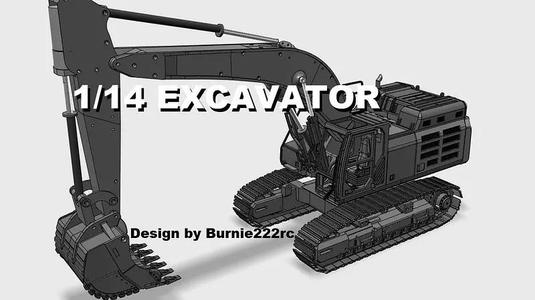 1/14 Kitten E394 – Excavator