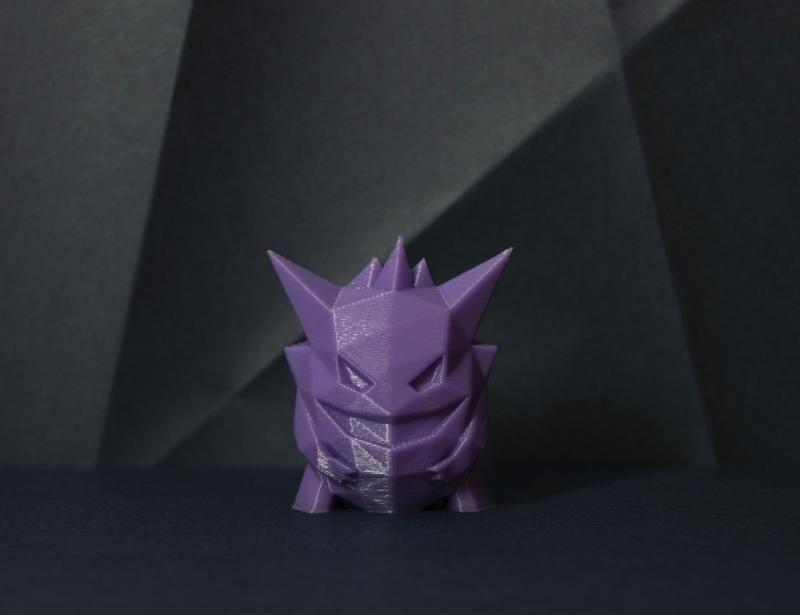 Gengar Low-poly Pokemon