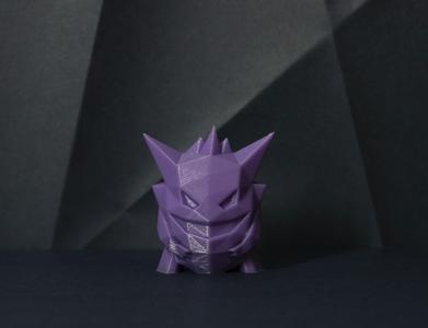 Gengar Low-poly Pokemon