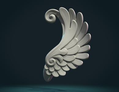 Stylized Wing