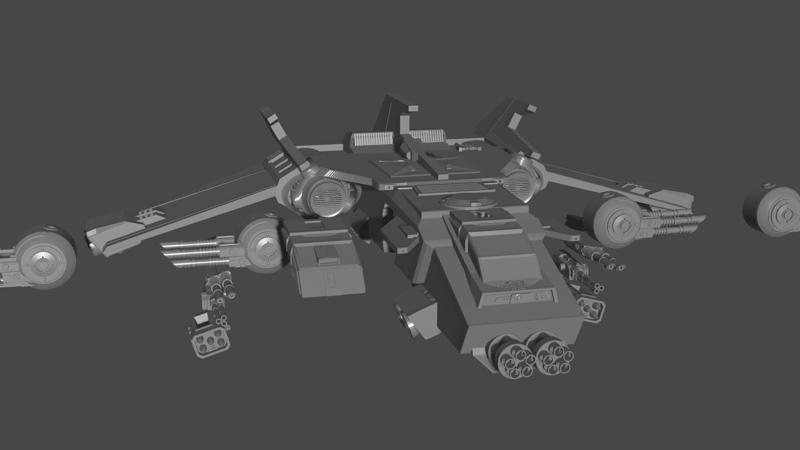 Fire Raptor Gunship