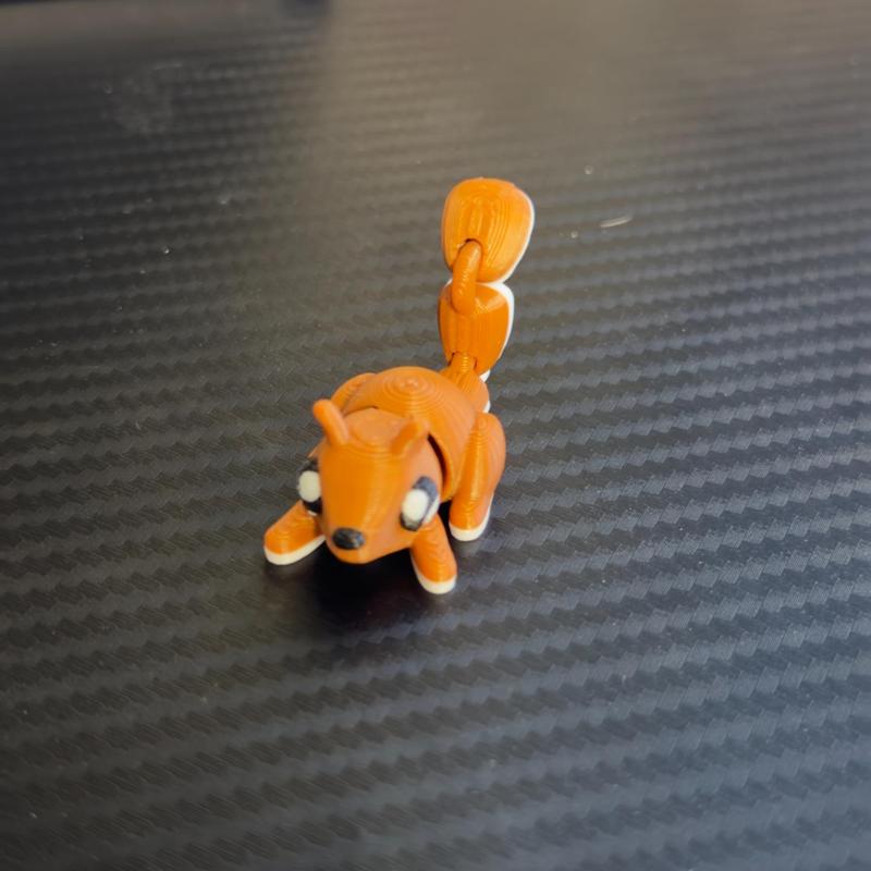 Articulated Cute Squirrel