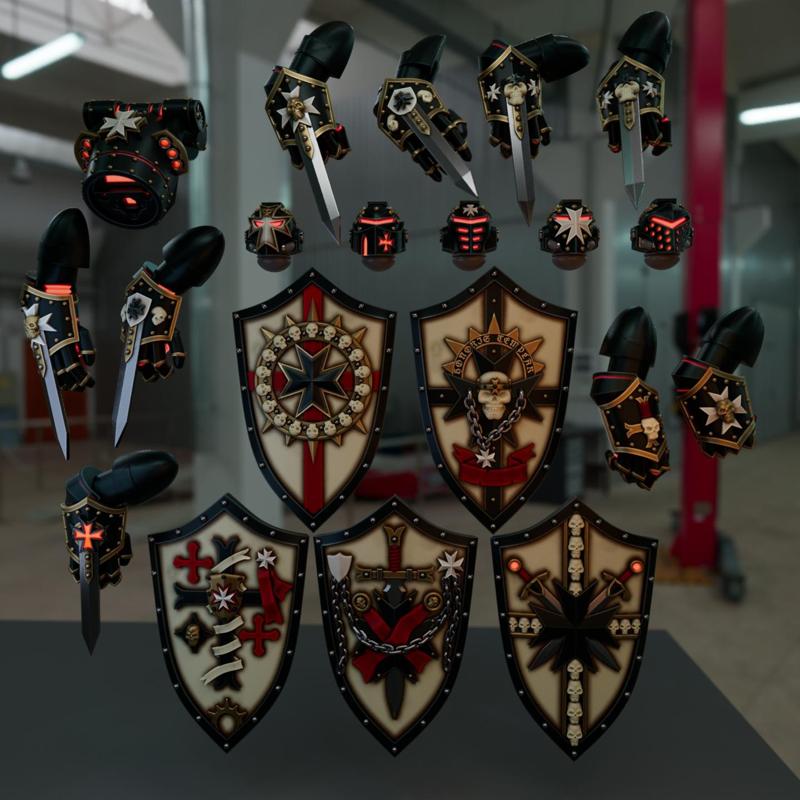 Templar Crusader Combat Upgrades