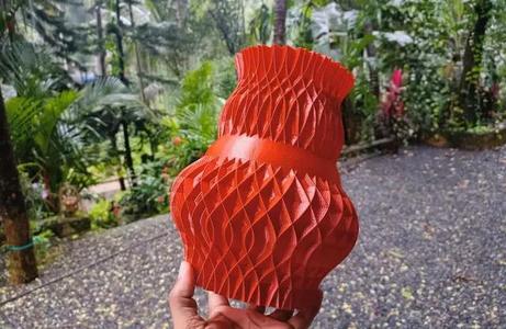 Sapphire Vase