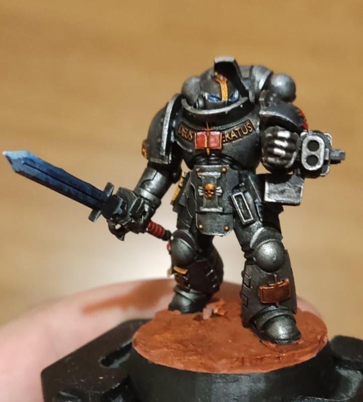 GK Primary Martian land base for magnet 40k KT chevalier gris
