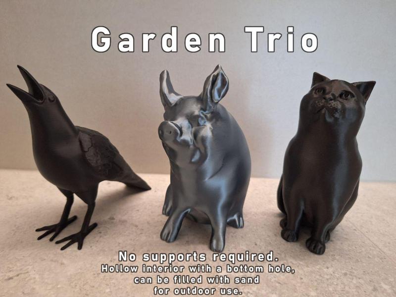 The Garden Trio
