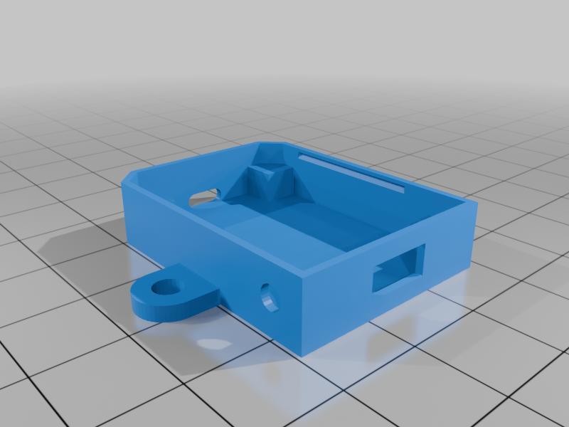 minimalistic ESP8266 Wemos D1 mini Case for WLED with screw mounts