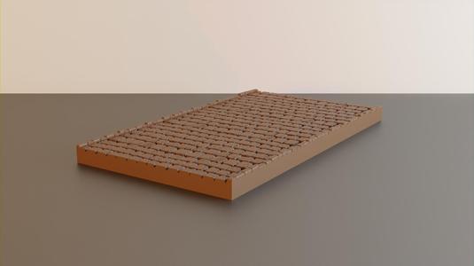 Cobblestone road tile – wargaming terrain