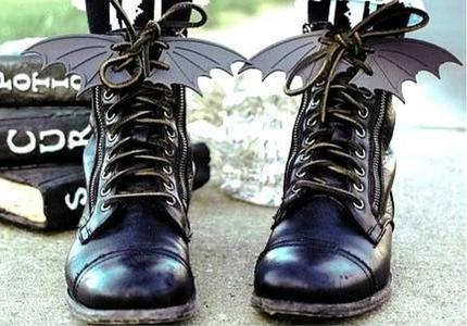 bat wings for shoes Halloween