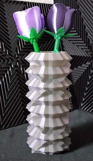 Multi Diamond Vase
