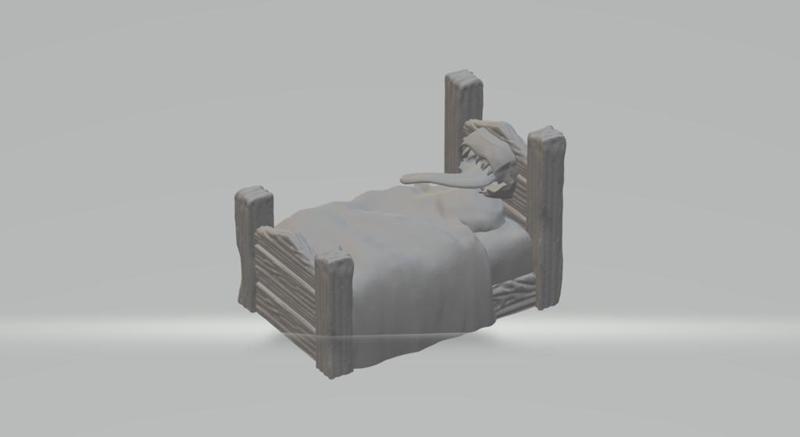 bed mimic without stand