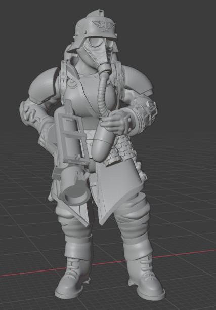 Female Krieg Grenade Launcher