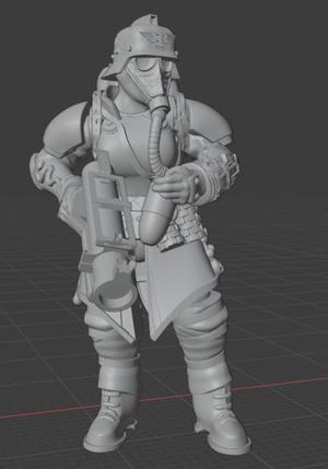 Female Krieg Grenade Launcher