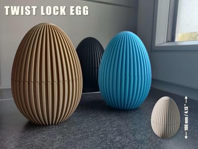Twist Lock Egg | No Supports