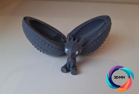 Toothless Easter Egg