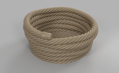 Sloppy Coiled Rope Bowls
