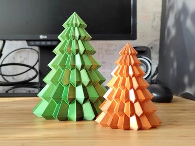Sassy Christmas Tree – Vase mode – geometrical design