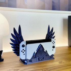 Art Deco Wings Nintendo Switch Dock – OLED and Classic