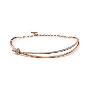 tiffany knot necklace