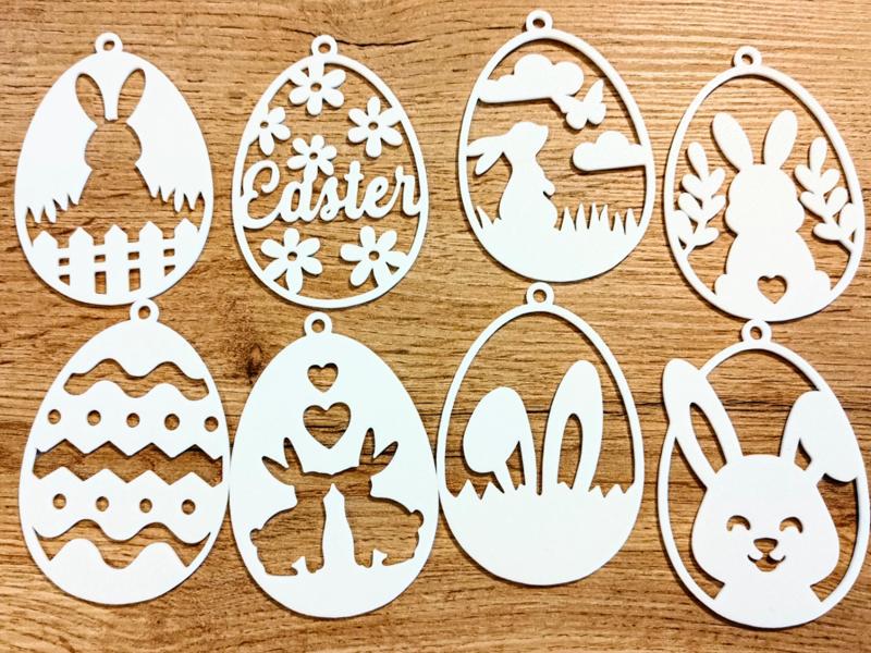 Easter eggs for hanging