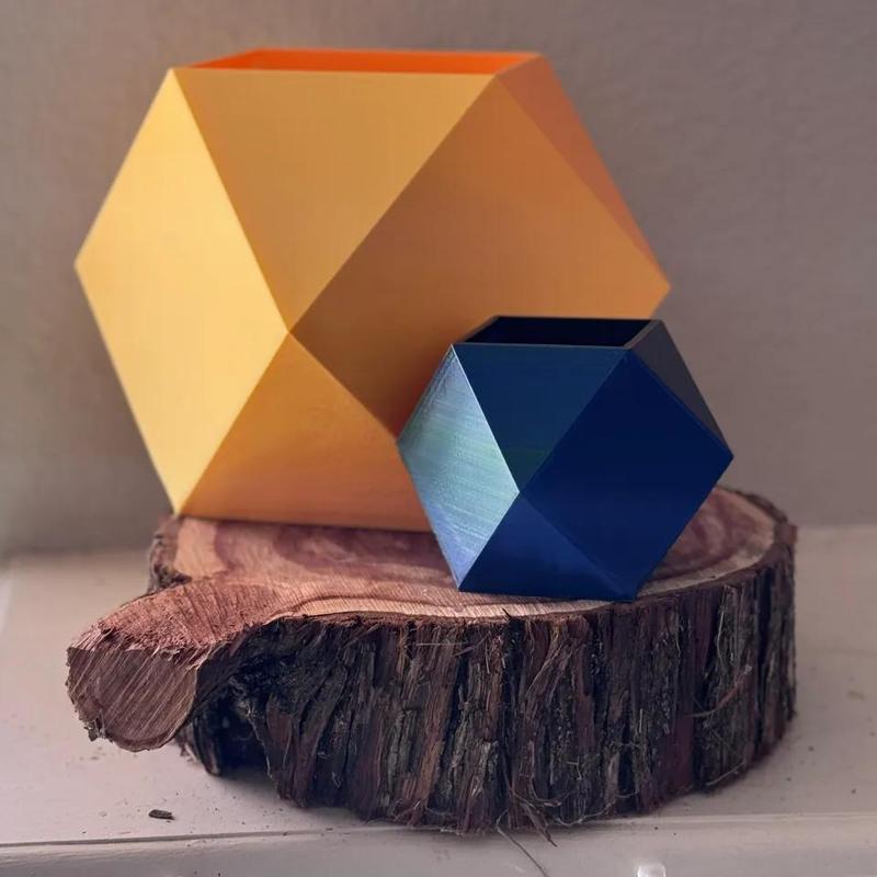 Tetradecahedron Geometric Planters