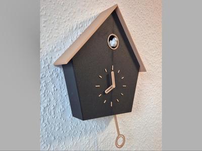 Modern cuckoo clock – mechanic sound – Cuconi Toni
