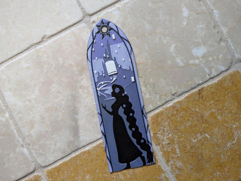 Rapunzel Bookmark Hueforge
