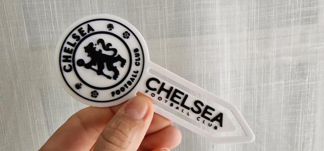 Chelsea bookmark Marcador de libros Chelsea