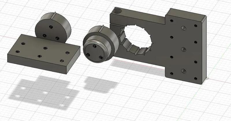 Lathe Z-Support Drill/Spindle Holder