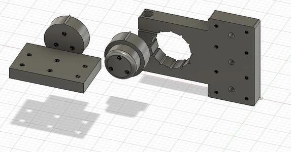 Lathe Z-Support Drill/Spindle Holder