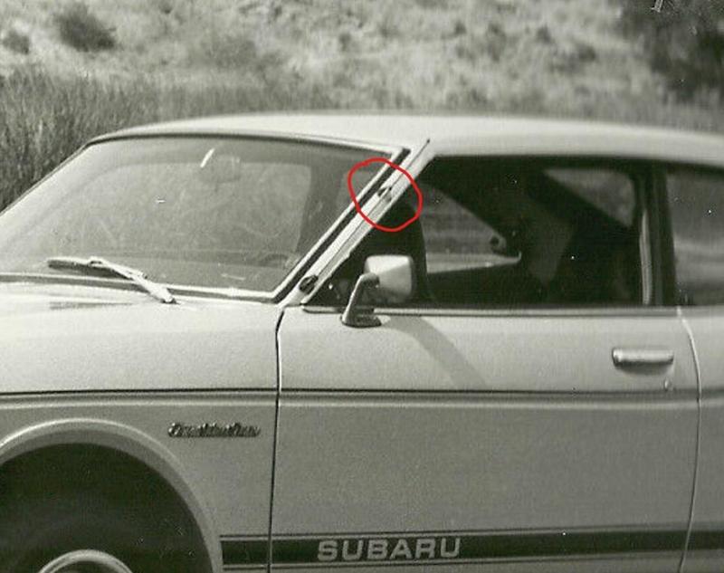 70s Subaru Antenna Holder