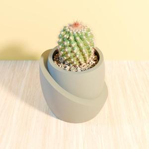 3d printing stl file of planter decoration for home 3d printer users