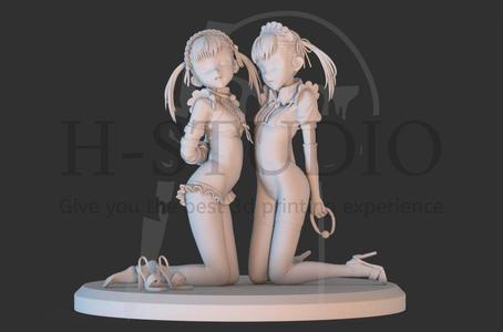 CITY no109 Futago Hen Ichi  The Story of Gemini Two cute girls
