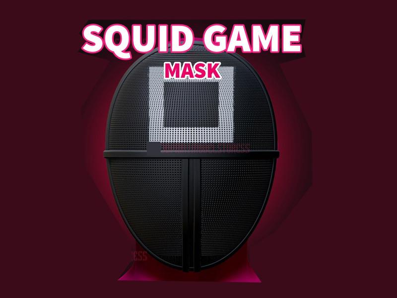 Squid Game Soldier Mask – Squid Game Mask for Cosplay