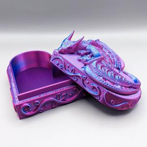 Dragon Jewelry Box, Heart Box