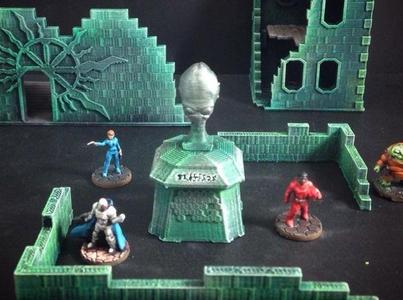 Alien Memorial Bust (15mm scale)