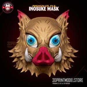 Demon Slayer Inosuke Mask – Kimetsu no Yaiba Cosplay