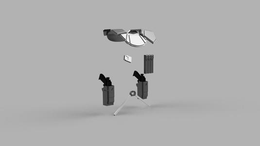 1 12 Clone Commander Kit 6 Models