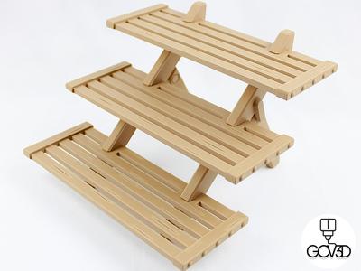 Rustic Display Shelves