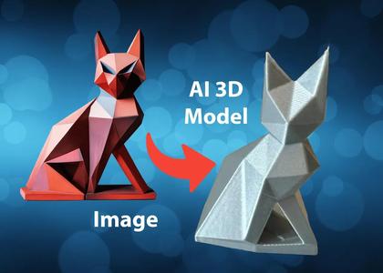 Geocat: Low Paw-ly AI Cat Sculpture