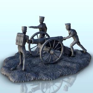French Napoleonic artillery 3 – Great Army Napoleon XIXe Napoleonic wars character