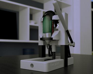 ModulIX-O - Universal Micro Drill press - Bosch IXO, Dremel, Makita,. (Mini-Standbohrer)
