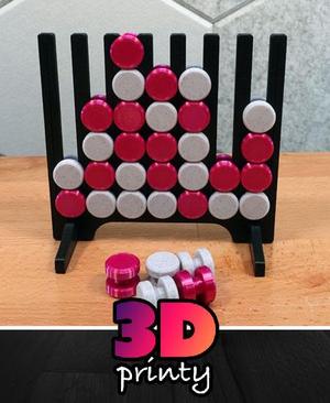 Four-in-a-Row Board Game